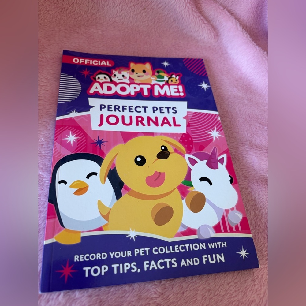 Adopt me official Roblox perfect pets journal NEW